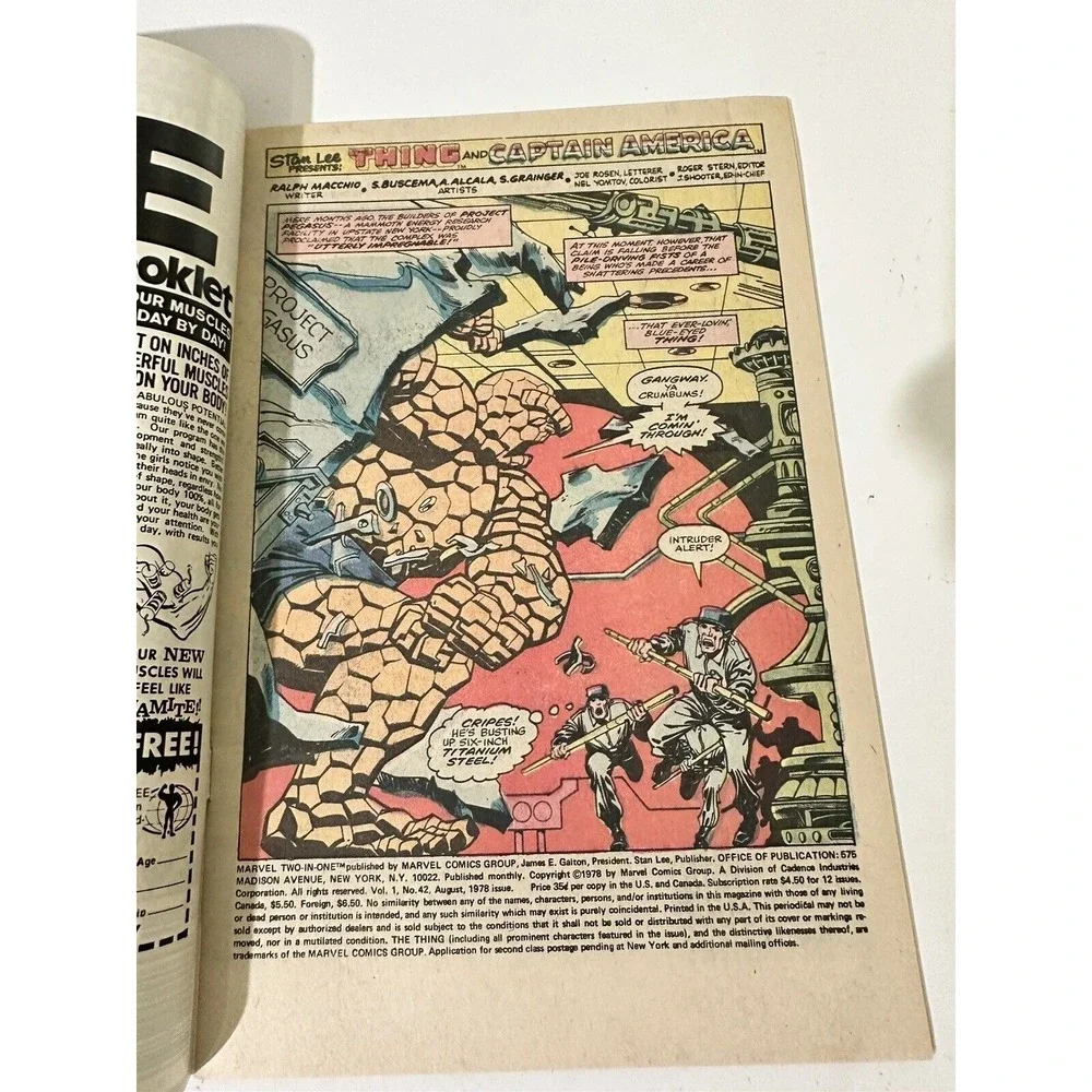 Marvel‎ Two-In-One Lot Of 3 Marvel, The Thing #4 #42 #62